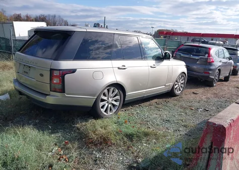 2014 Land Rover Range Rover 3.0L V6 Supercharged Hse z USA, uszkodzony, nr VIN SALGS2WF2EA178793